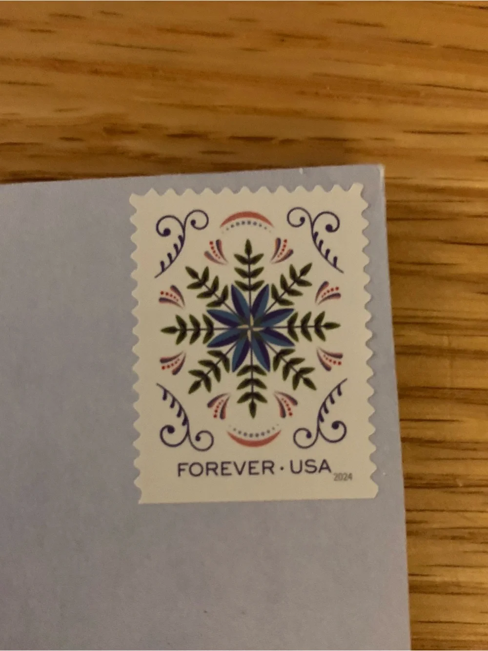 Dog Christmas Cards (7) w/postage